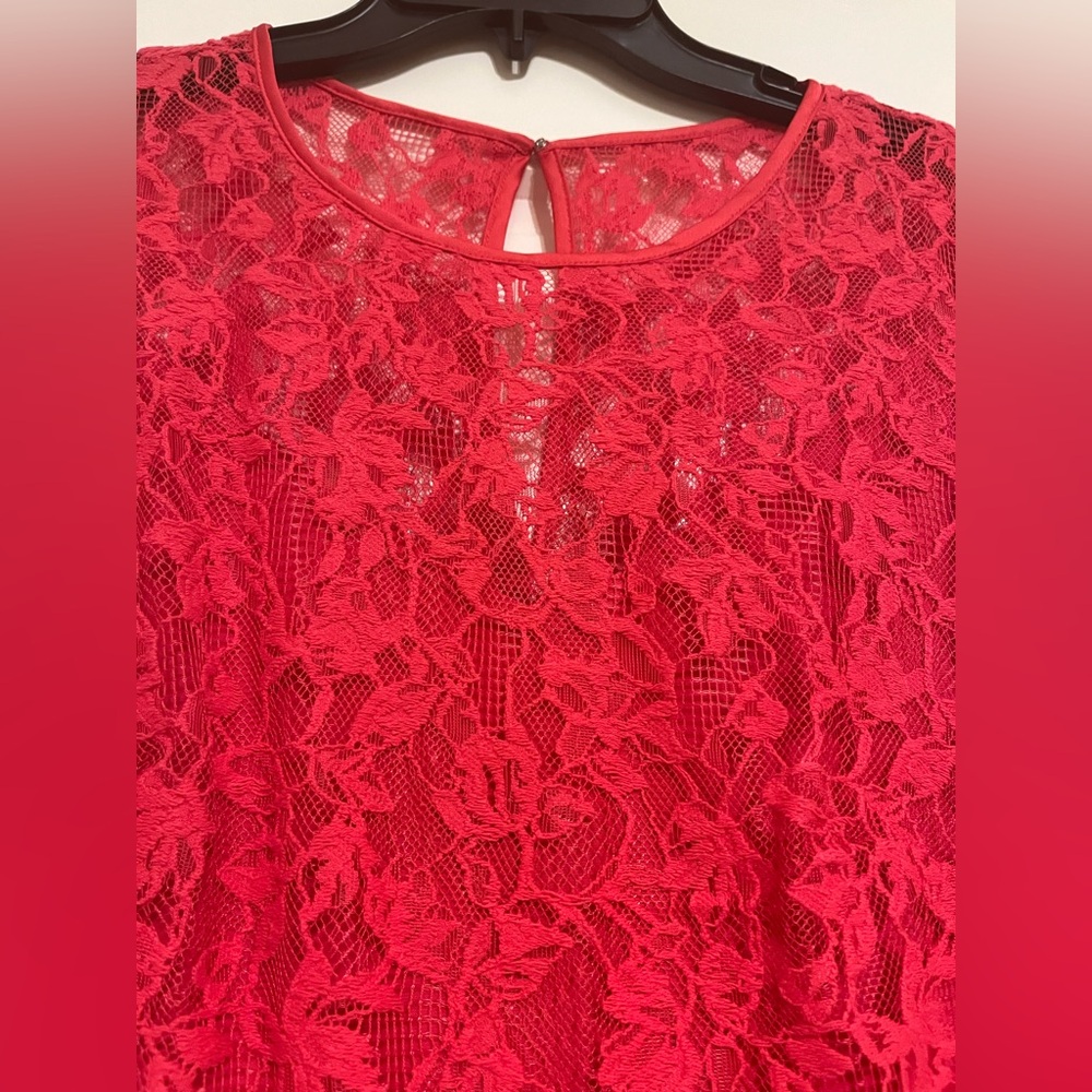 White House Black Market Lace Top - Picture 2 of 6